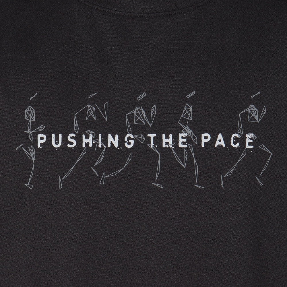 プーマ（PUMA）（メンズ）グラフィックス ラン イラストTシャツ 527293 51 BLK