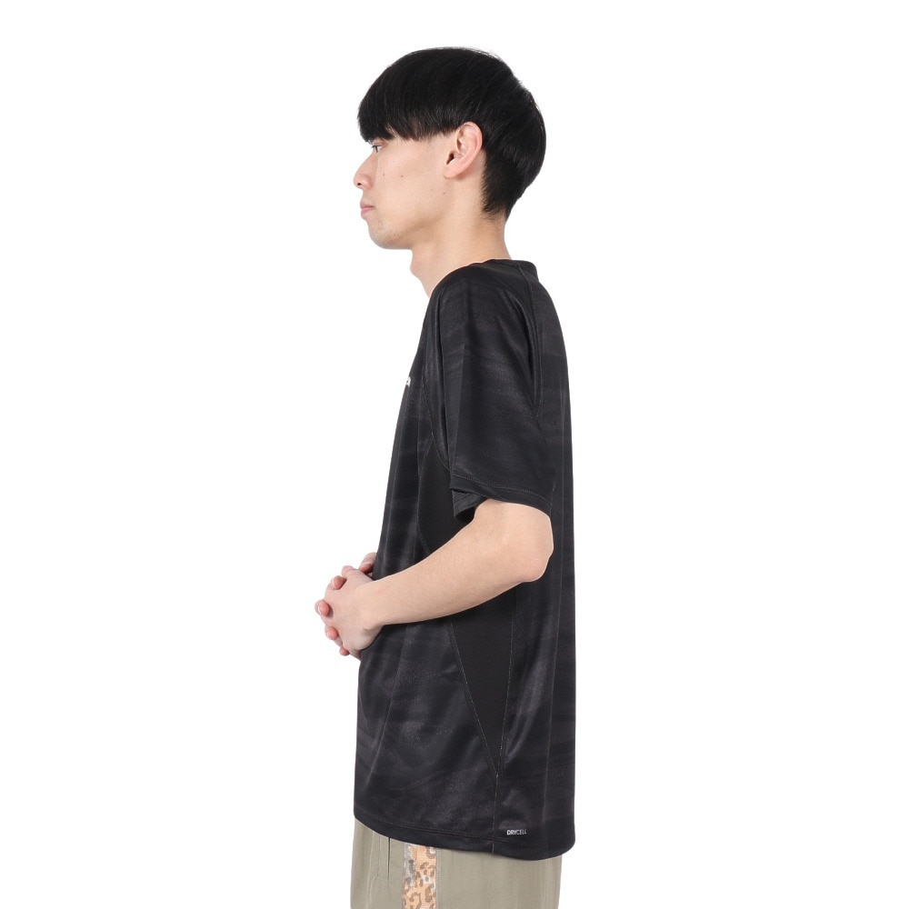 プーマ（PUMA）（メンズ）ランニング ラン ヴェロシティ AOP 半袖Tシャツ 527297 01 BLK