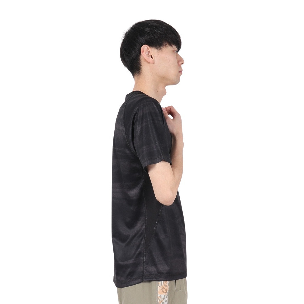 プーマ（PUMA）（メンズ）ランニング ラン ヴェロシティ AOP 半袖Tシャツ 527297 01 BLK