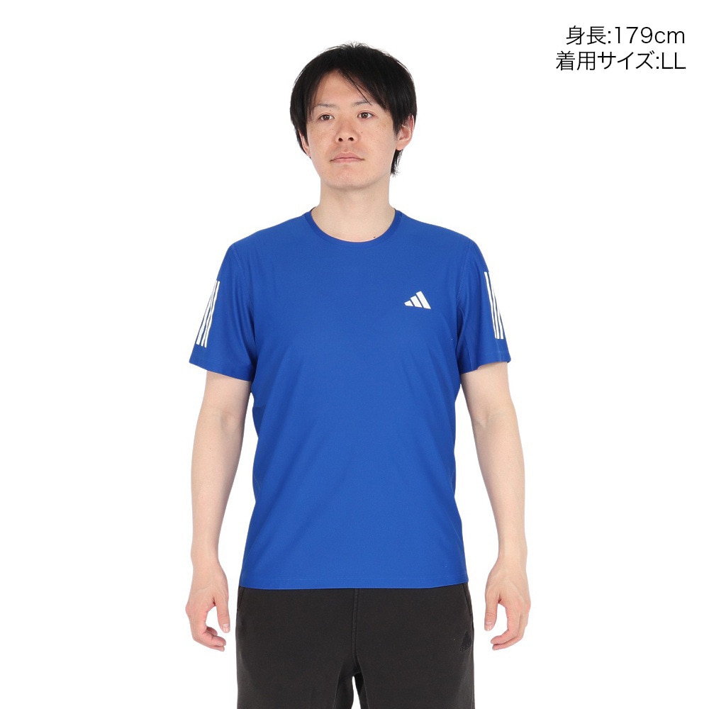 アディダス（adidas）（メンズ）オウン ザ ラン 半袖Tシャツ IKM76-JC9786