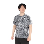 (メンズ)オウン ザ ラン クライマクール スリーストライプス 半袖Tシャツ KVL33-JC7397