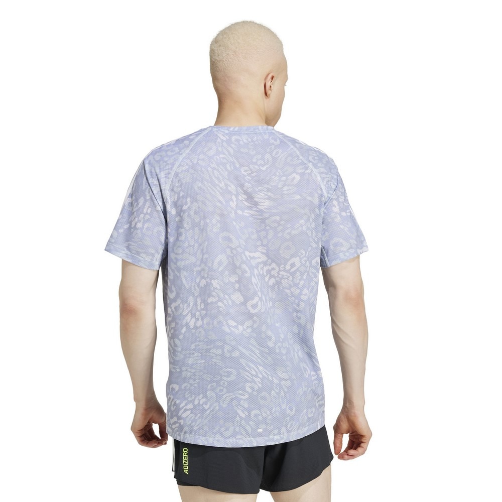 アディダス（adidas）（メンズ）オウン ザ ラン クライマクール スリーストライプス半袖Tシャツ KVL33-JD7774