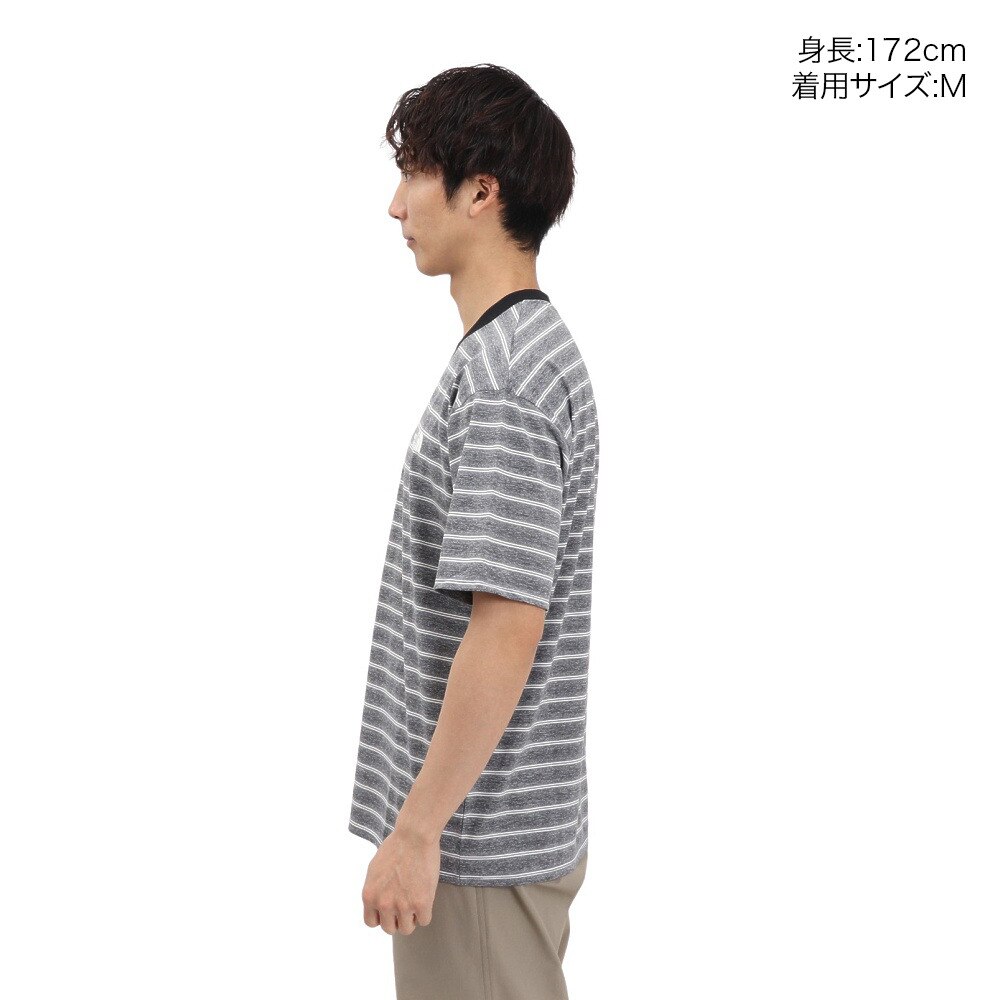 ザ・ノース・フェイス（THE NORTH FACE）（メンズ、レディース）ショートスリーブフリーランボーダークルー NT12591 K