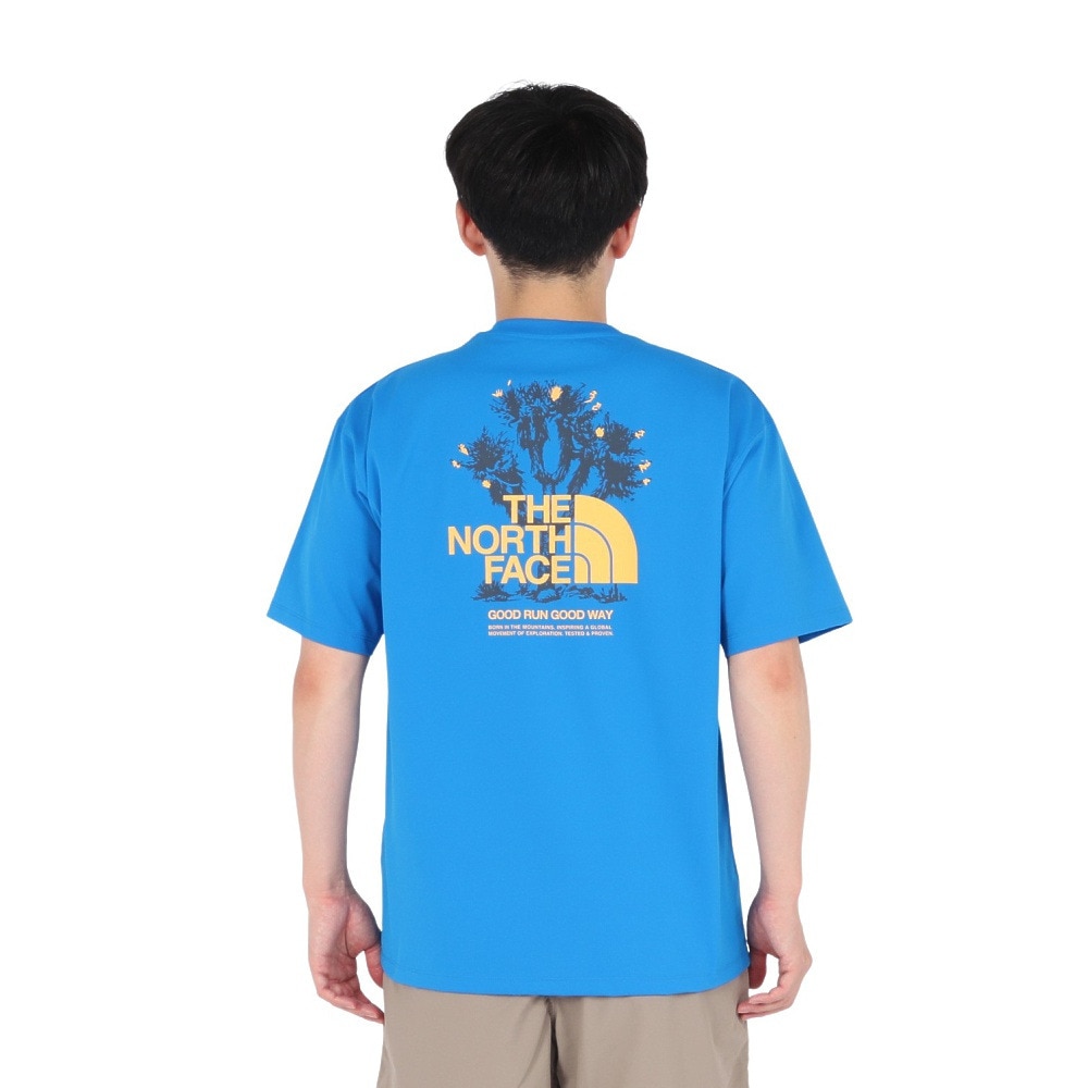 ザ・ノース・フェイス（THE NORTH FACE）（メンズ）ショートスリーブ フリーランイーエス グラフィッククルー 半袖Tシャツ NT12593 HB
