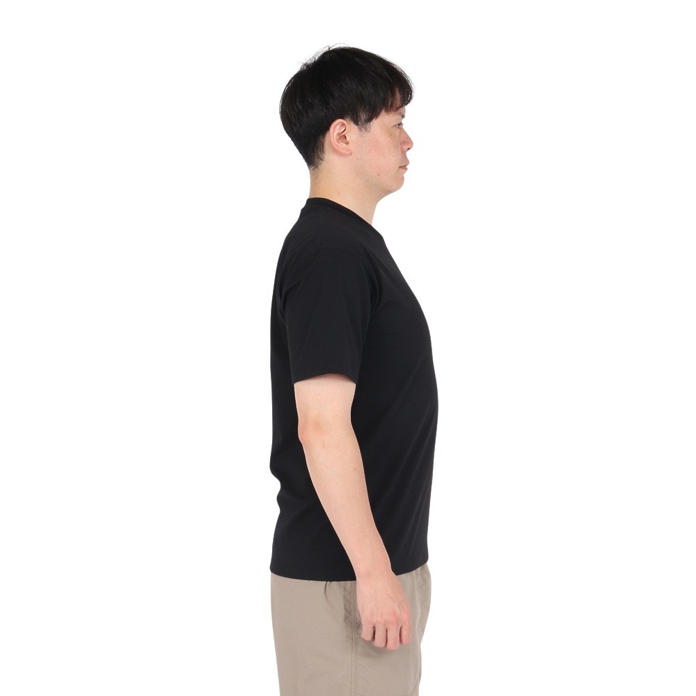 ザ・ノース・フェイス（THE NORTH FACE）（メンズ）ショートスリーブ フリーランイーエス グラフィッククルー 半袖Tシャツ NT12593 K