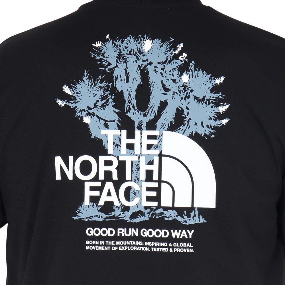 ザ・ノース・フェイス（THE NORTH FACE）（メンズ）ショートスリーブ フリーランイーエス グラフィッククルー 半袖Tシャツ NT12593 K