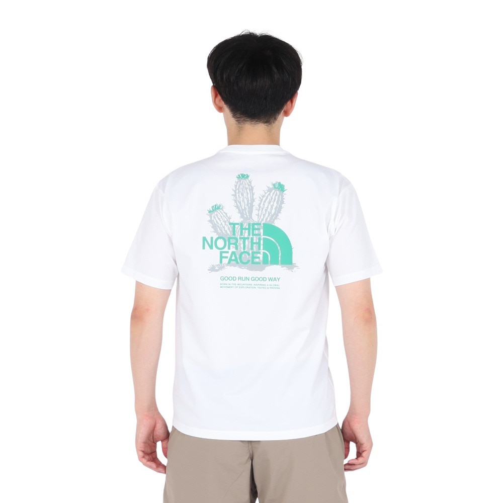 ザ・ノース・フェイス（THE NORTH FACE）（メンズ）ショートスリーブ フリーランイーエス グラフィッククルー 半袖Tシャツ NT12593 W