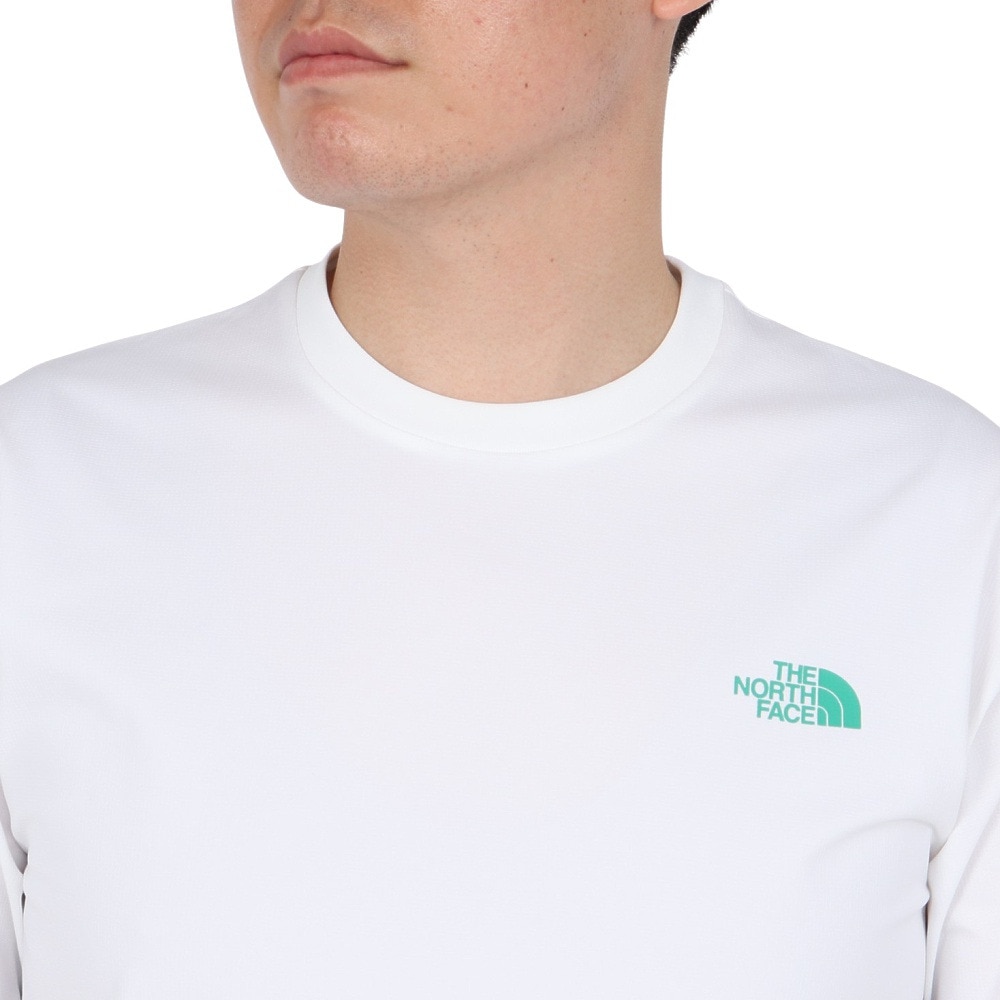 ザ・ノース・フェイス（THE NORTH FACE）（メンズ）ショートスリーブ フリーランイーエス グラフィッククルー 半袖Tシャツ NT12593 W