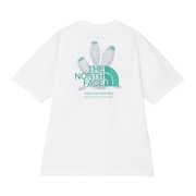 (メンズ)ショートスリーブ フリーランイーエス グラフィッククルー 半袖Tシャツ NT12593 W
