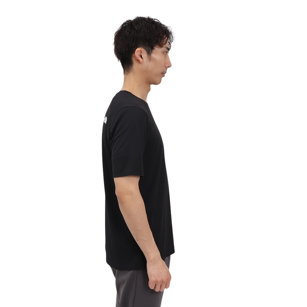 ザ・ノース・フェイス（THE NORTH FACE）（メンズ）半袖Tシャツ GTDメランジクルー NT12595 K
