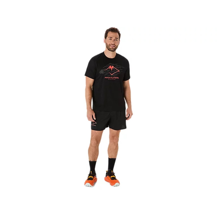 アシックス（ASICS）（メンズ）FUJITRAILロゴ半袖シャツ 2011C981.003