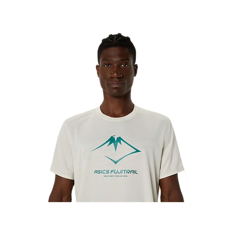 アシックス（ASICS）（メンズ）FUJITRAILロゴ半袖シャツ 2011C981.201