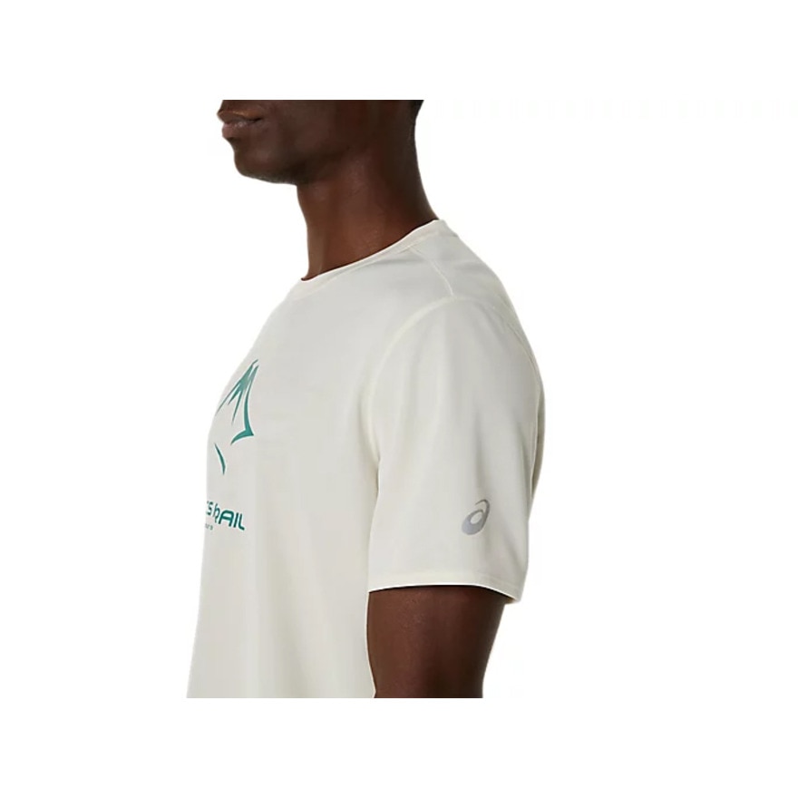 アシックス（ASICS）（メンズ）FUJITRAILロゴ半袖シャツ 2011C981.201
