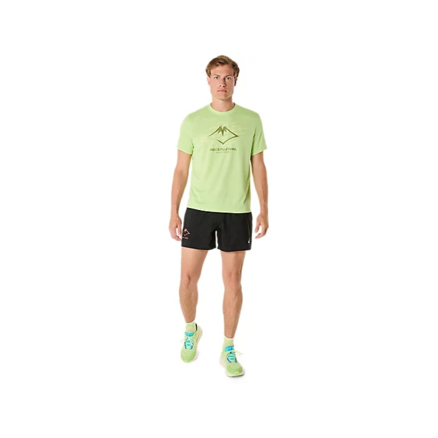 アシックス（ASICS）（メンズ）FUJITRAILロゴ半袖シャツ 2011C981.300