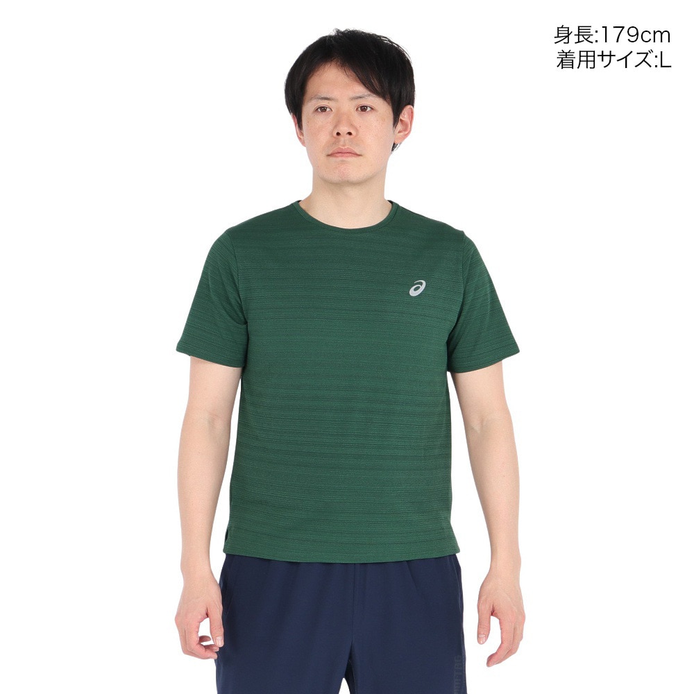 アシックス（ASICS）（メンズ）ランニングワンポイントショートスリーブトップX Tシャツ 2013A361.301
