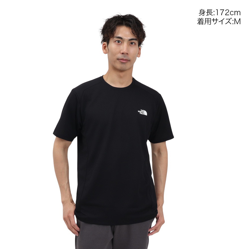 ザ・ノース・フェイス（THE NORTH FACE）（メンズ）ショートスリーブ イーエス アンペアクルー Tシャツ NT12582 K