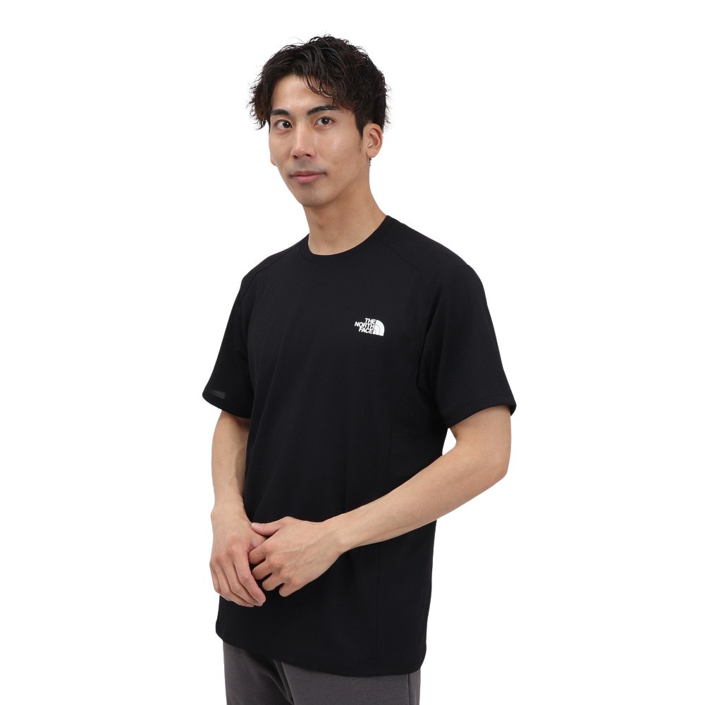 ザ・ノース・フェイス（THE NORTH FACE）（メンズ）ショートスリーブ イーエス アンペアクルー Tシャツ NT12582 K