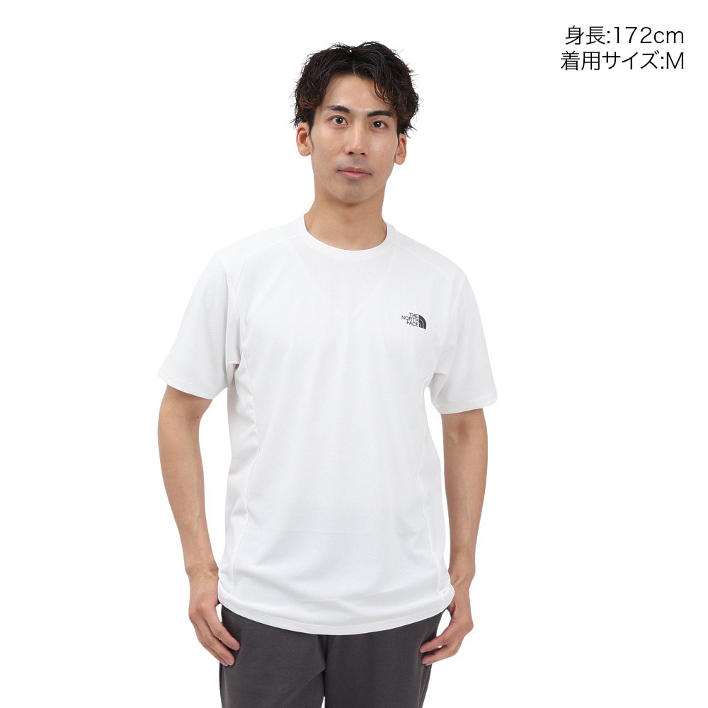 ザ・ノース・フェイス（THE NORTH FACE）（メンズ）ショートスリーブ イーエス アンペアクルー Tシャツ NT12582 W