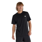 (メンズ)スポーツラン 半袖Tシャツ MT51801BK