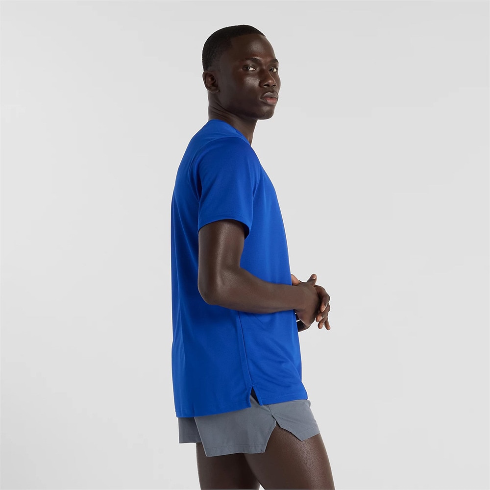ニューバランス（new balance）（メンズ）スポーツラン 半袖Tシャツ MT51801TRY