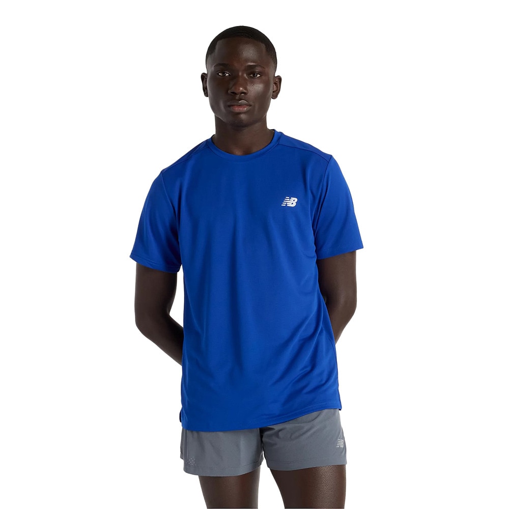 ニューバランス（new balance）（メンズ）スポーツラン 半袖Tシャツ MT51801TRY