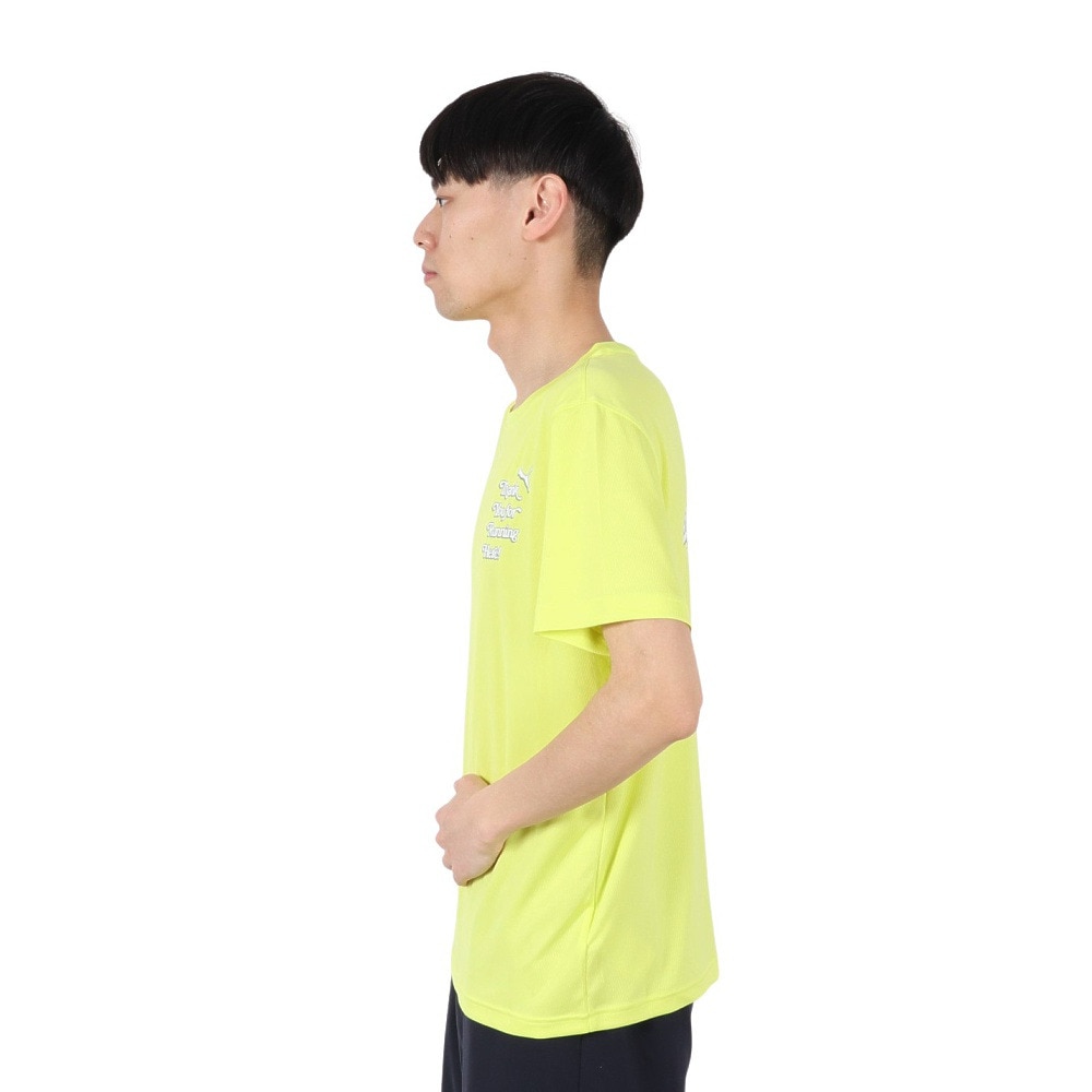 プーマ（PUMA）（メンズ）グラフィック ラン スローガンTシャツ 527226 39 FYEL