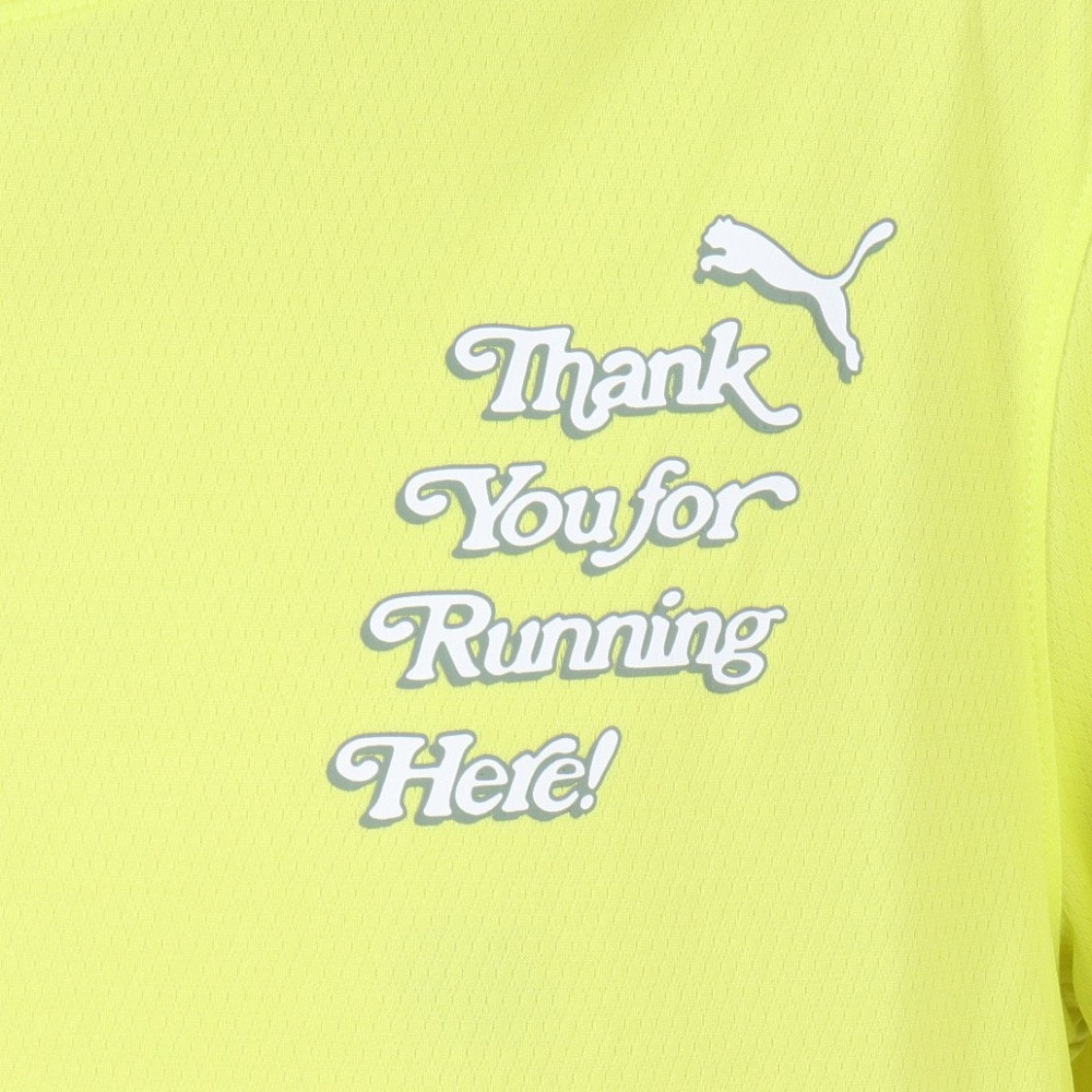 プーマ（PUMA）（メンズ）グラフィック ラン スローガンTシャツ 527226 39 FYEL