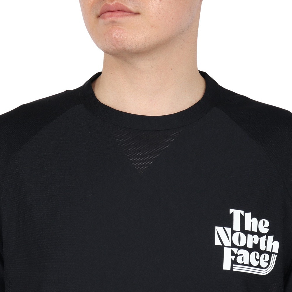 ザ・ノース・フェイス（THE NORTH FACE）（メンズ）ショートスリーブフリーランスパイラルクルー NT12590 K