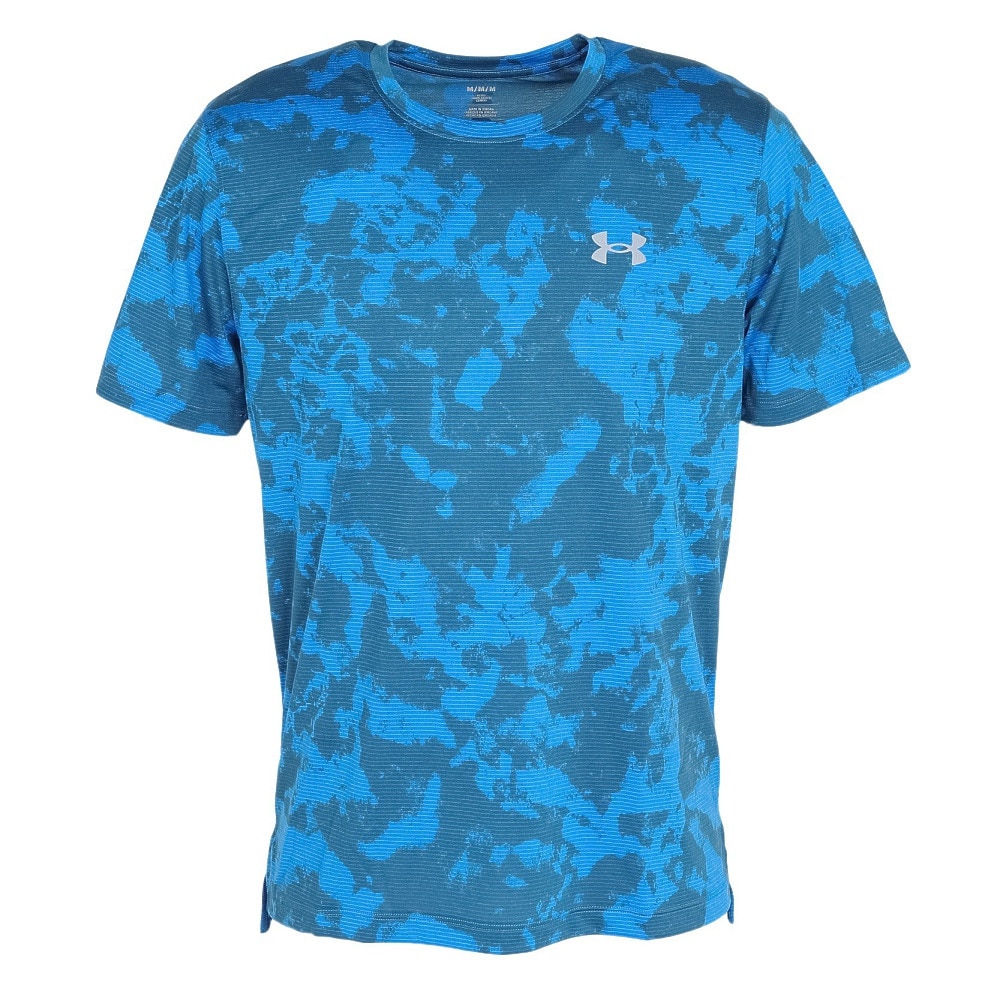 アンダーアーマー（UNDER ARMOUR）（メンズ）ローンチ プリント 半袖 Tシャツ 6006110 402