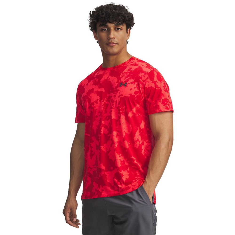 アンダーアーマー（UNDER ARMOUR）（メンズ）ローンチ プリント ショートスリーブ Tシャツ 6006110 713