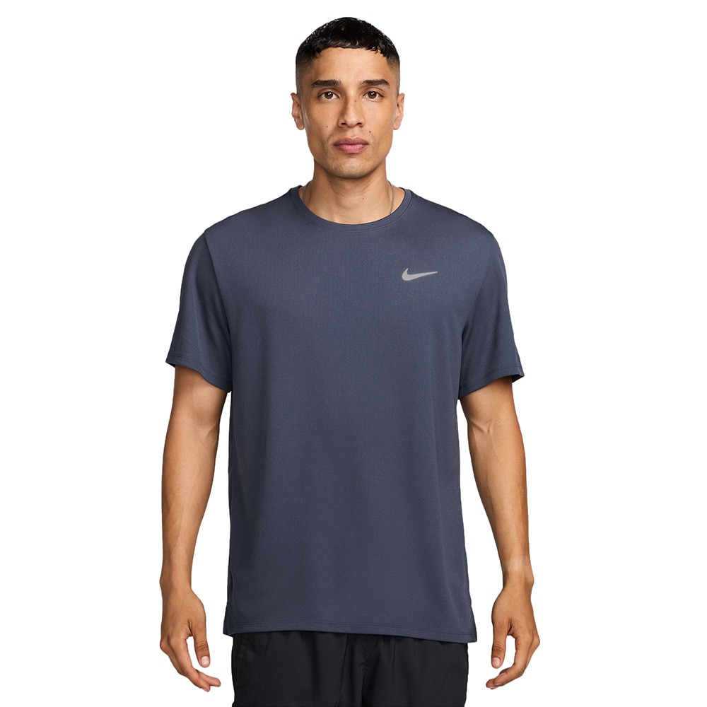 ナイキ（NIKE）（メンズ）ドライフィット UV マイラー ショートスリーブ ランニングトップ DV9316-437