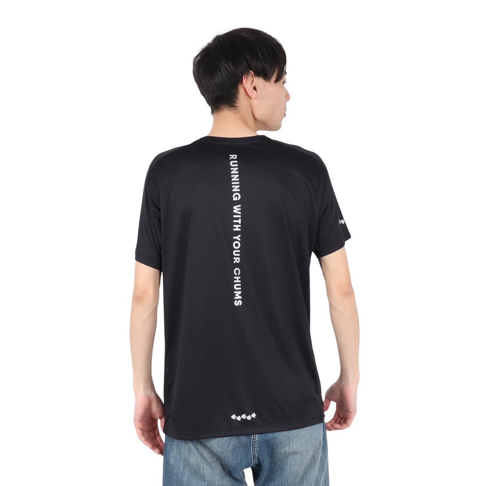 チャムス（CHUMS）（メンズ、レディース）ランニングブービーフェイス 半袖Tシャツ CH01-2494-K001