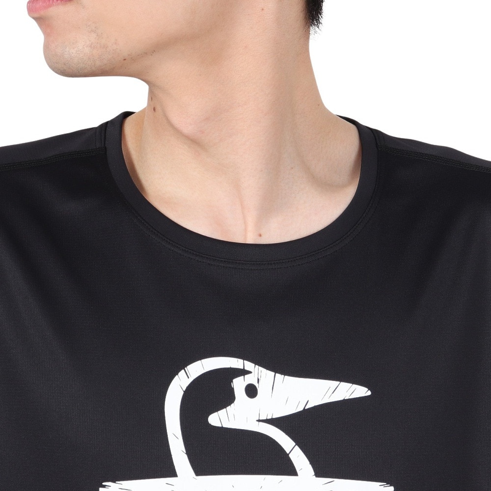 チャムス（CHUMS）（メンズ、レディース）ランニングブービーフェイス 半袖Tシャツ CH01-2494-K001