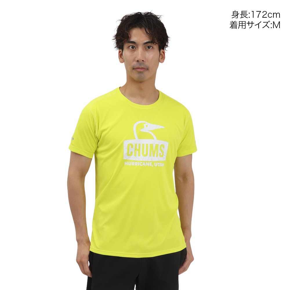チャムス（CHUMS）（メンズ、レディース）ランニングブービーフェイス 半袖Tシャツ CH01-2494-M014