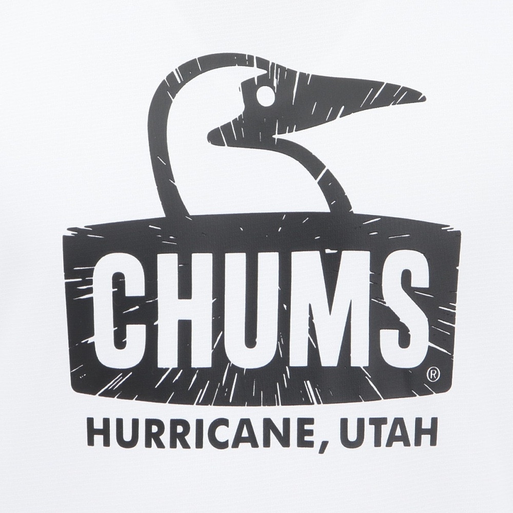 チャムス（CHUMS）（メンズ、レディース）ランニングブービーフェイス 半袖Tシャツ CH01-2494-W001