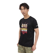 (メンズ、レディース)ランニングコスチュームブービー 半袖Tシャツ CH01-2495-K001