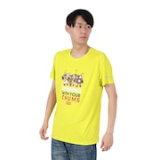 (メンズ、レディース)ランニングコスチュームブービー 半袖Tシャツ CH01-2495-M014