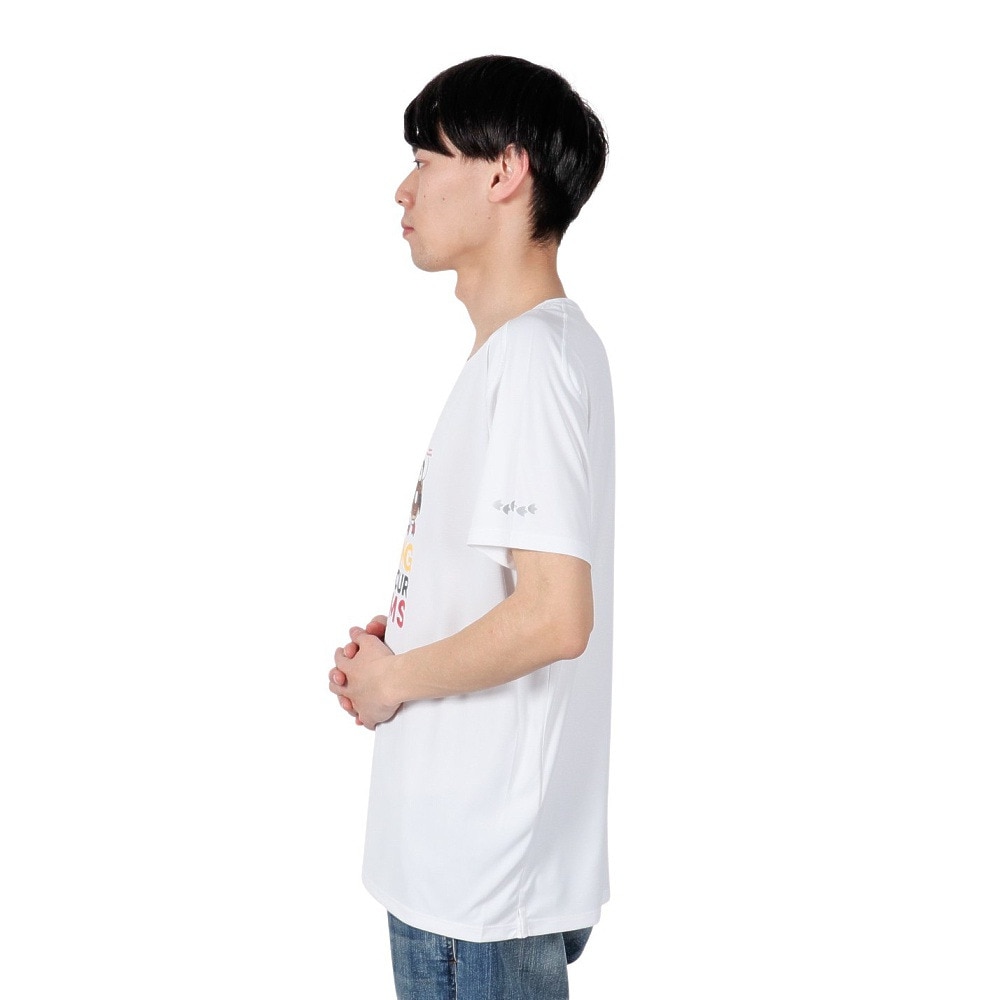 チャムス（CHUMS）（メンズ、レディース）ランニングコスチュームブービー 半袖Tシャツ CH01-2495-W001