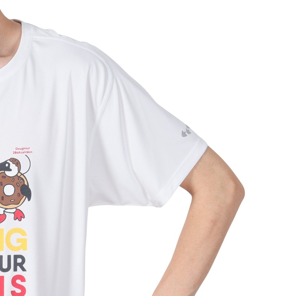 チャムス（CHUMS）（メンズ、レディース）ランニングコスチュームブービー 半袖Tシャツ CH01-2495-W001