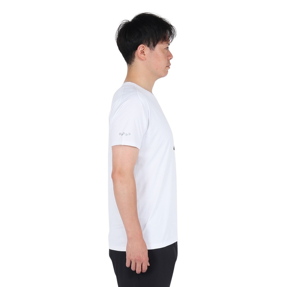 チャムス（CHUMS）（メンズ、レディース）ランニングラブアンドアドヴェンチャームス 半袖Tシャツ CH01-2497-W001