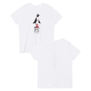 (メンズ、レディース)ランニングラブアンドアドヴェンチャームス 半袖Tシャツ CH01-2497-W001