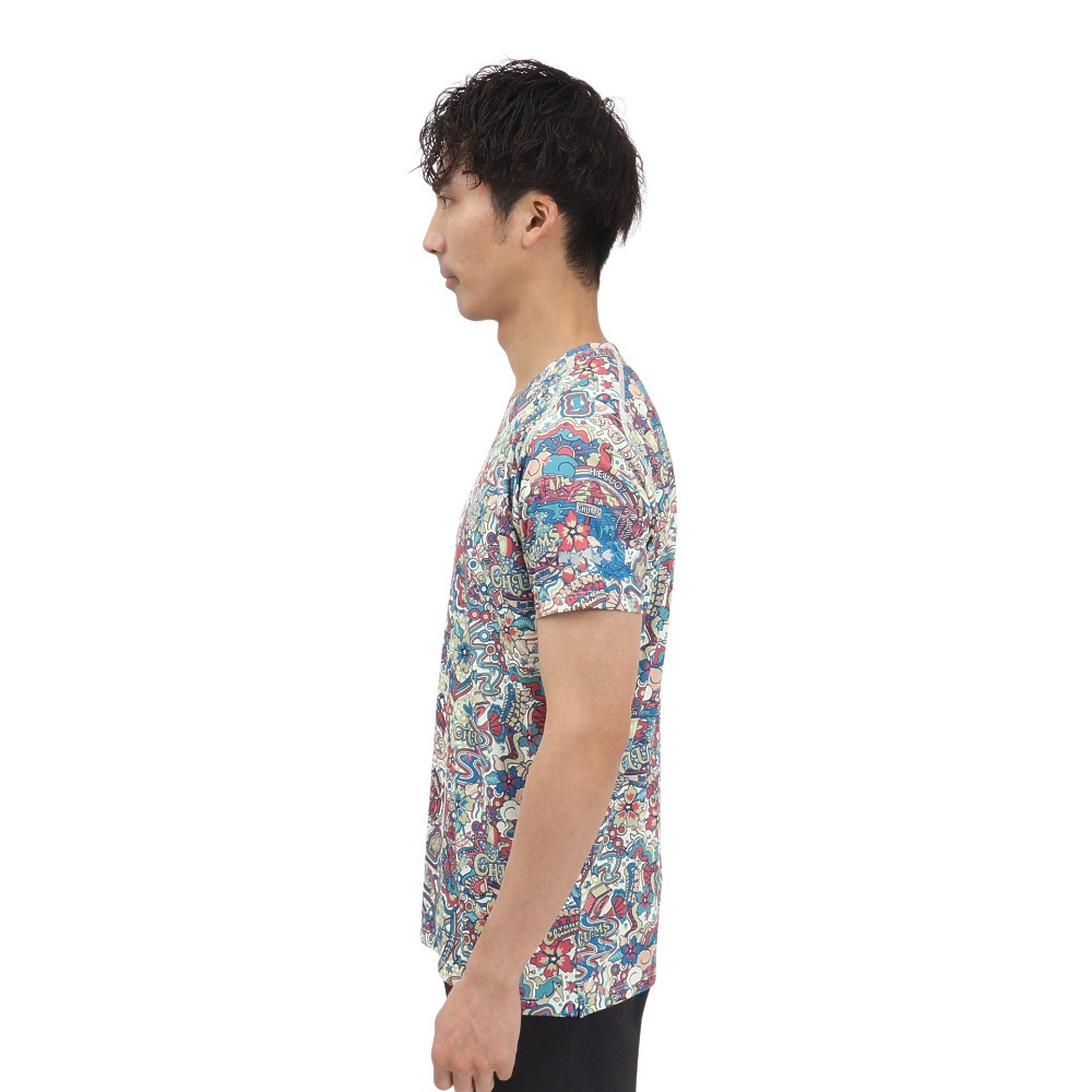 チャムス（CHUMS）（メンズ、レディース）ランニングオールパターン 半袖Tシャツ CH01-2498-Z350