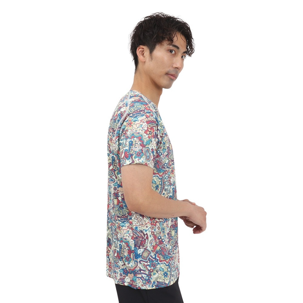 チャムス（CHUMS）（メンズ、レディース）ランニングオールパターン 半袖Tシャツ CH01-2498-Z350