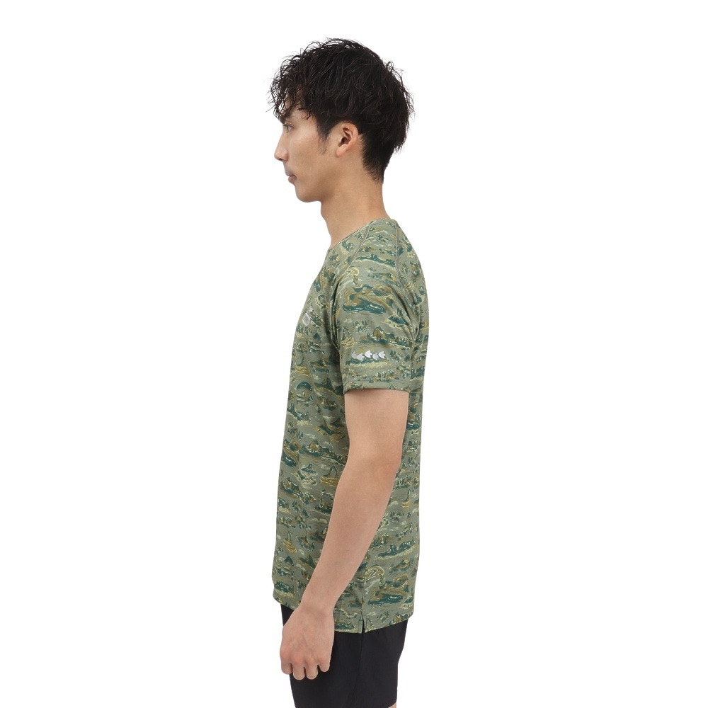 チャムス（CHUMS）（メンズ、レディース）ランニングオールパターン 半袖Tシャツ CH01-2498-Z352