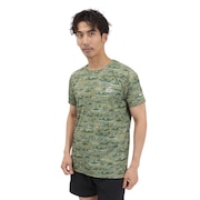 (メンズ、レディース)ランニングオールパターン 半袖Tシャツ CH01-2498-Z352