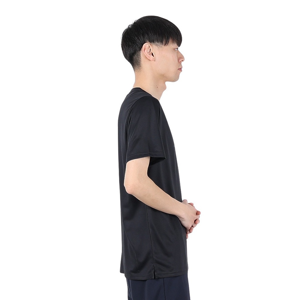 ニューバランス（new balance）（メンズ）スポーツグラフィックTシャツ MT51206BK