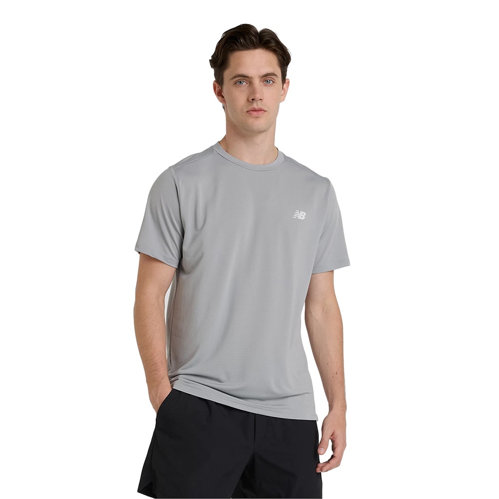ニューバランス（new balance）（メンズ）スポーツラン 半袖Tシャツ MT51801YST