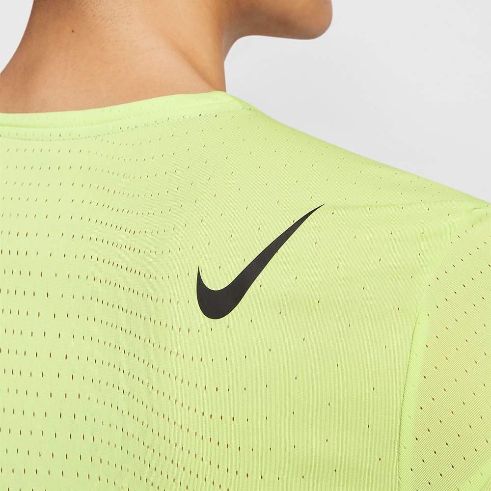 ナイキ（NIKE）（メンズ）エアロスイフト ドライフィット ADV ショートスリーブ ランニングトップ HJ3378-736