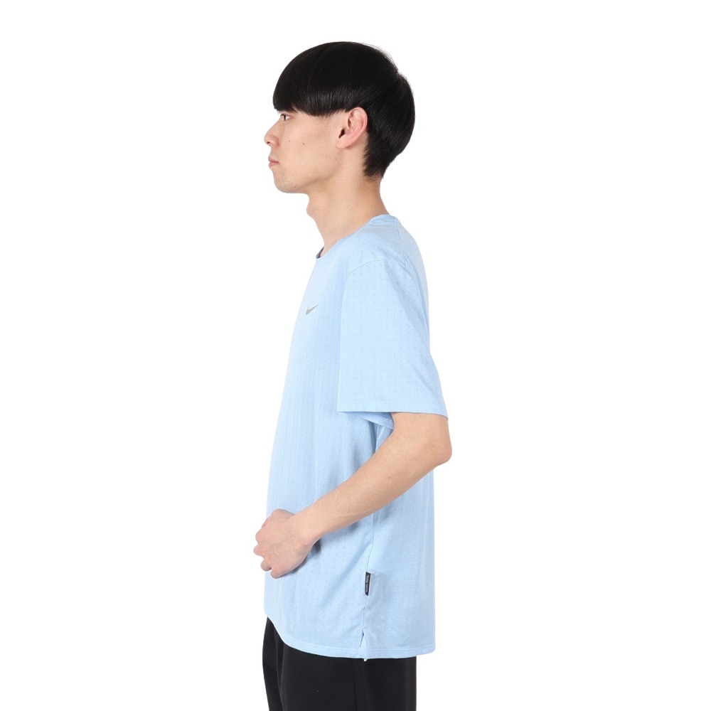 ナイキ（NIKE）（メンズ）ドライフィット BREATHE MILER 半袖 ランニングトップ HJ4182-422