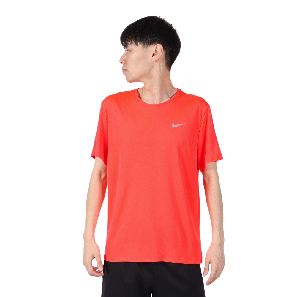 ナイキ（NIKE）（メンズ）ドライフィット UV マイラー 半袖 ランニングトップ DV9316-635